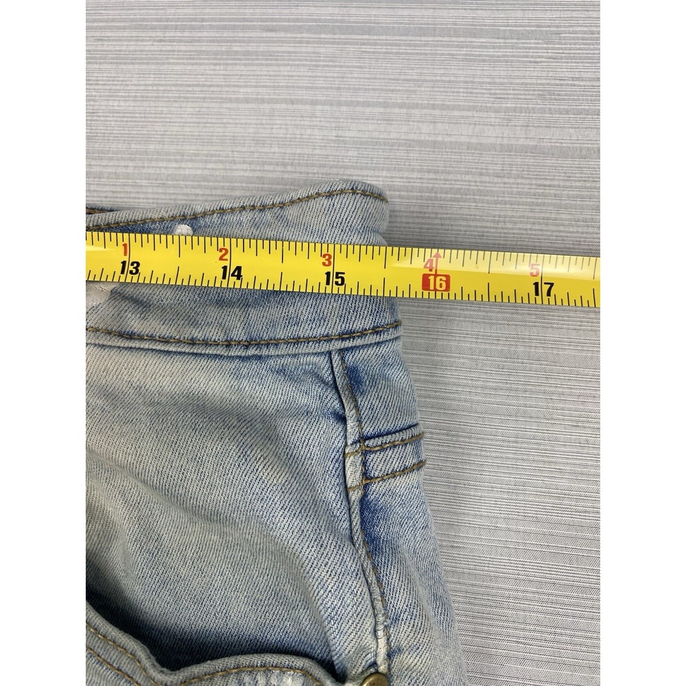 KDNK Jeans Grunge Paint Splatter Slim Fit Ripped Denim Men's Size 32 -11 4 14 11 - Picture 9 of 16